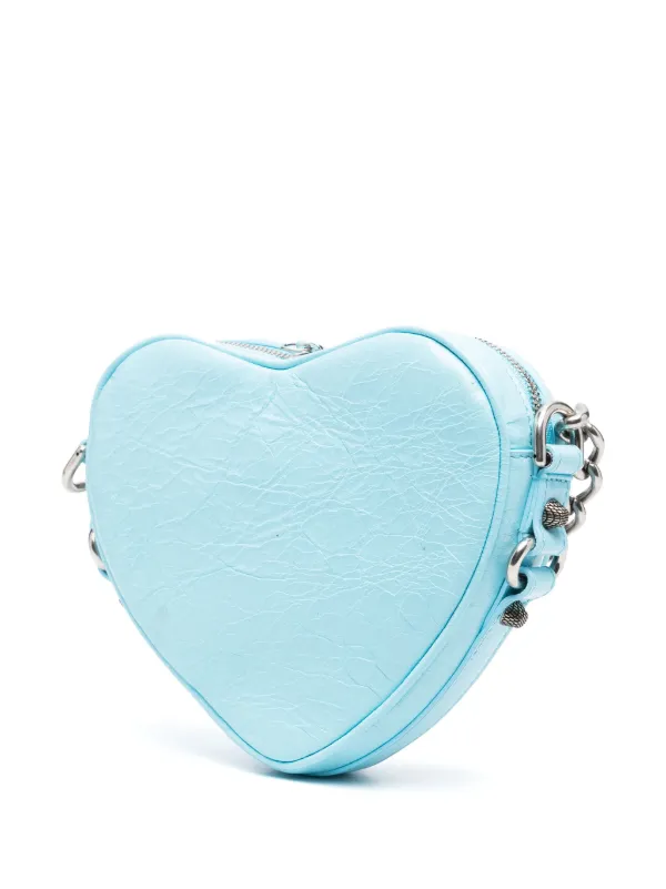 Balenciaga Mini Le Cagole Heart Leather Crossbody Bag - Farfetch