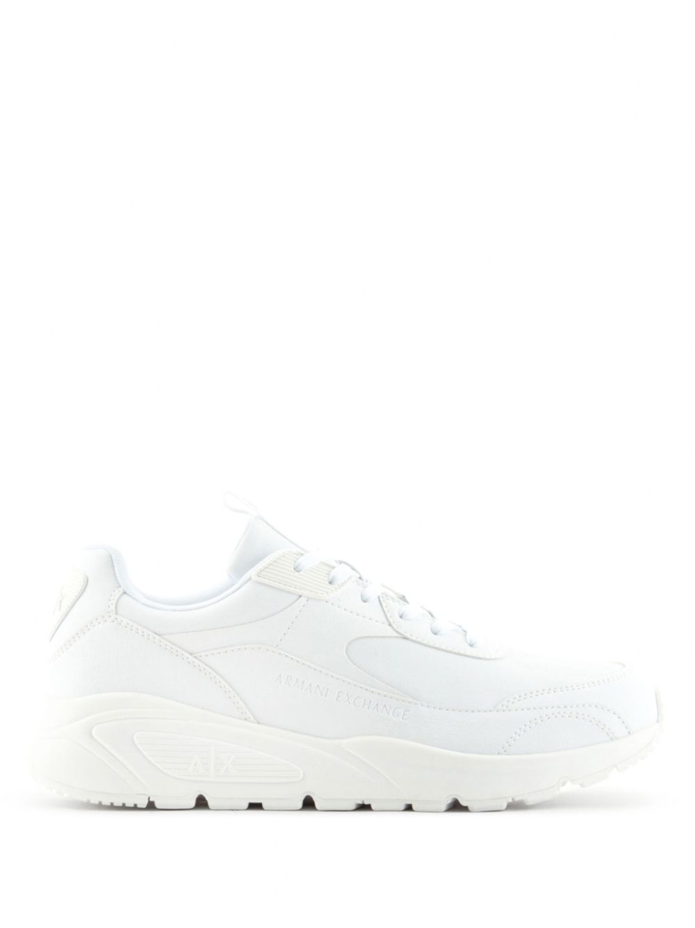 Armani Exchange logo-debossed low-top sneakers White