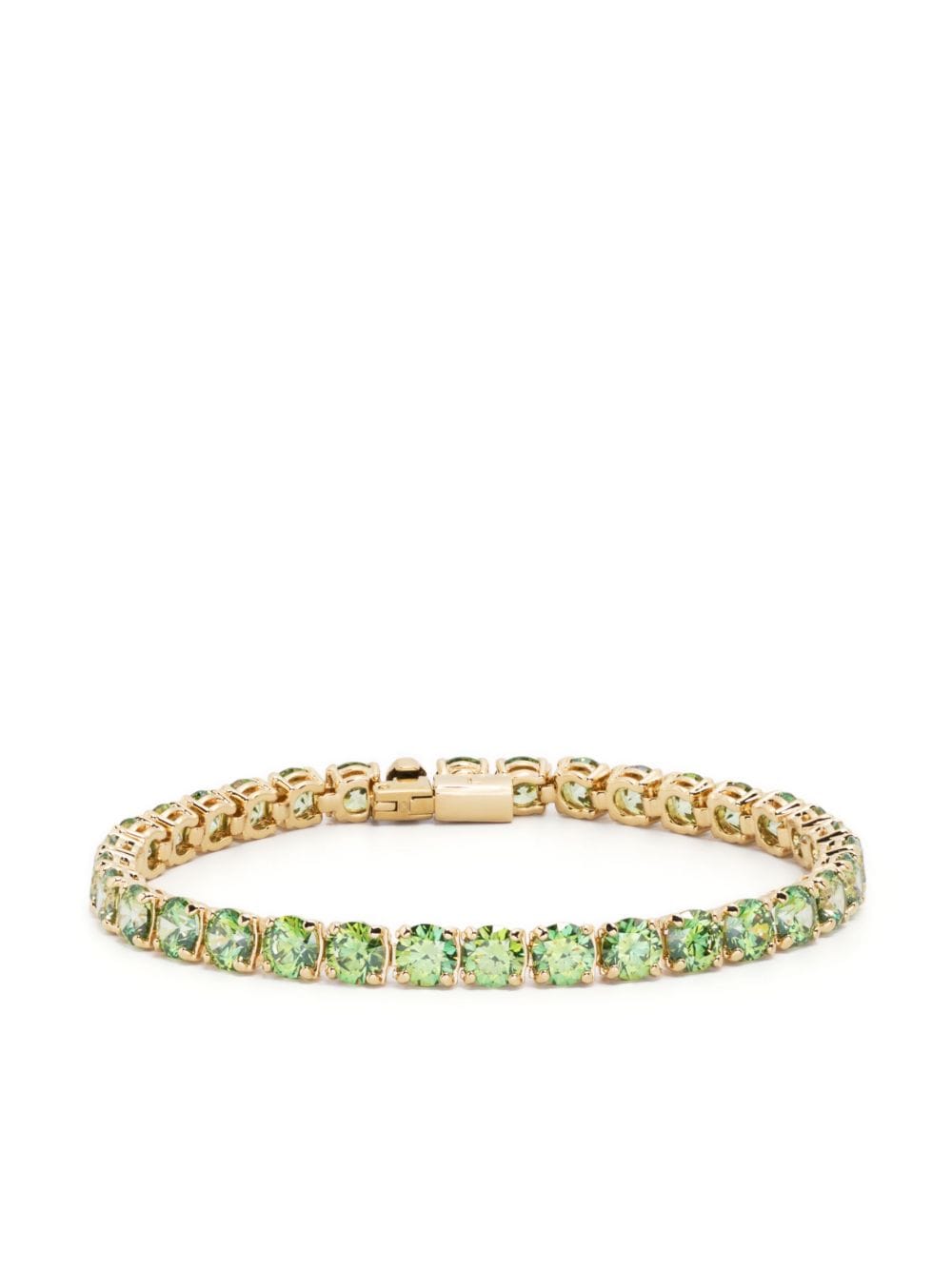 Shop Swarovski Matrix Crystal-embellished Bracelet In Grün