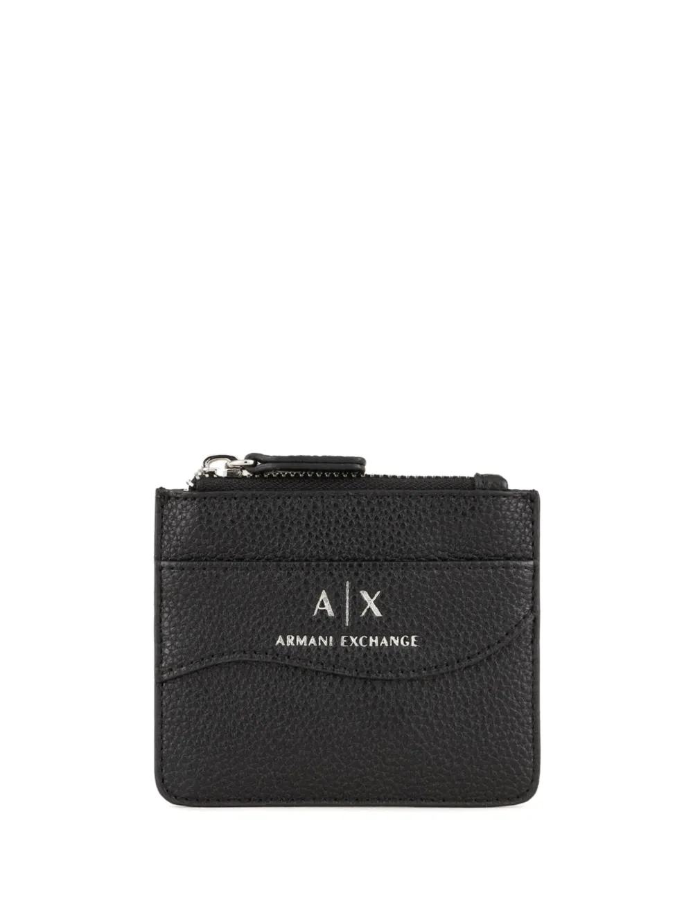 Armani Exchange Portafoglio con stampa - Nero
