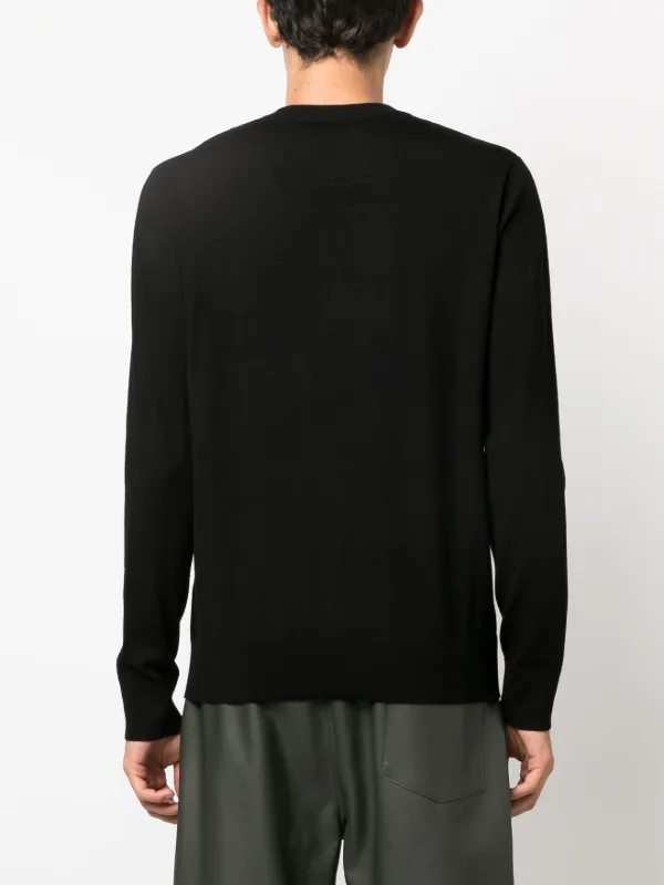 Givenchy logo-intarsia Wool Jumper | Black | FARFETCH