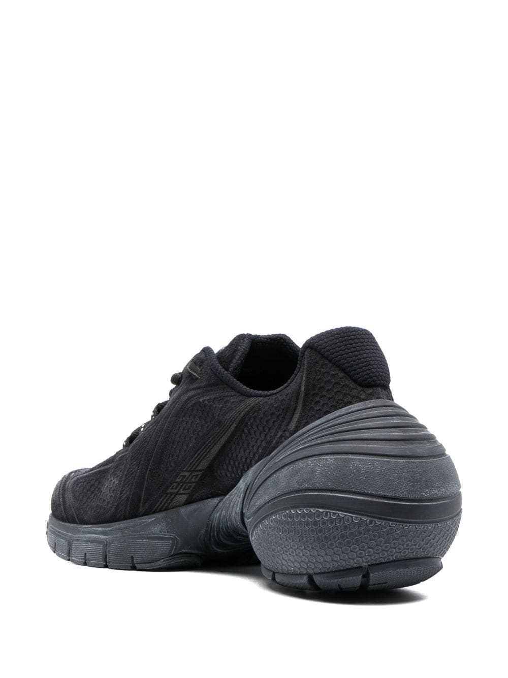 Shop Givenchy Tk-mx Suede Sneakers In Black