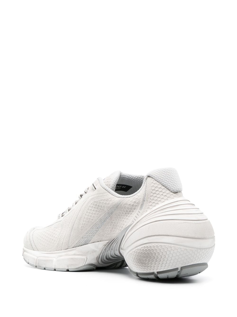 Shop Givenchy Tk-mx Suede Low-top Sneakers In Grey
