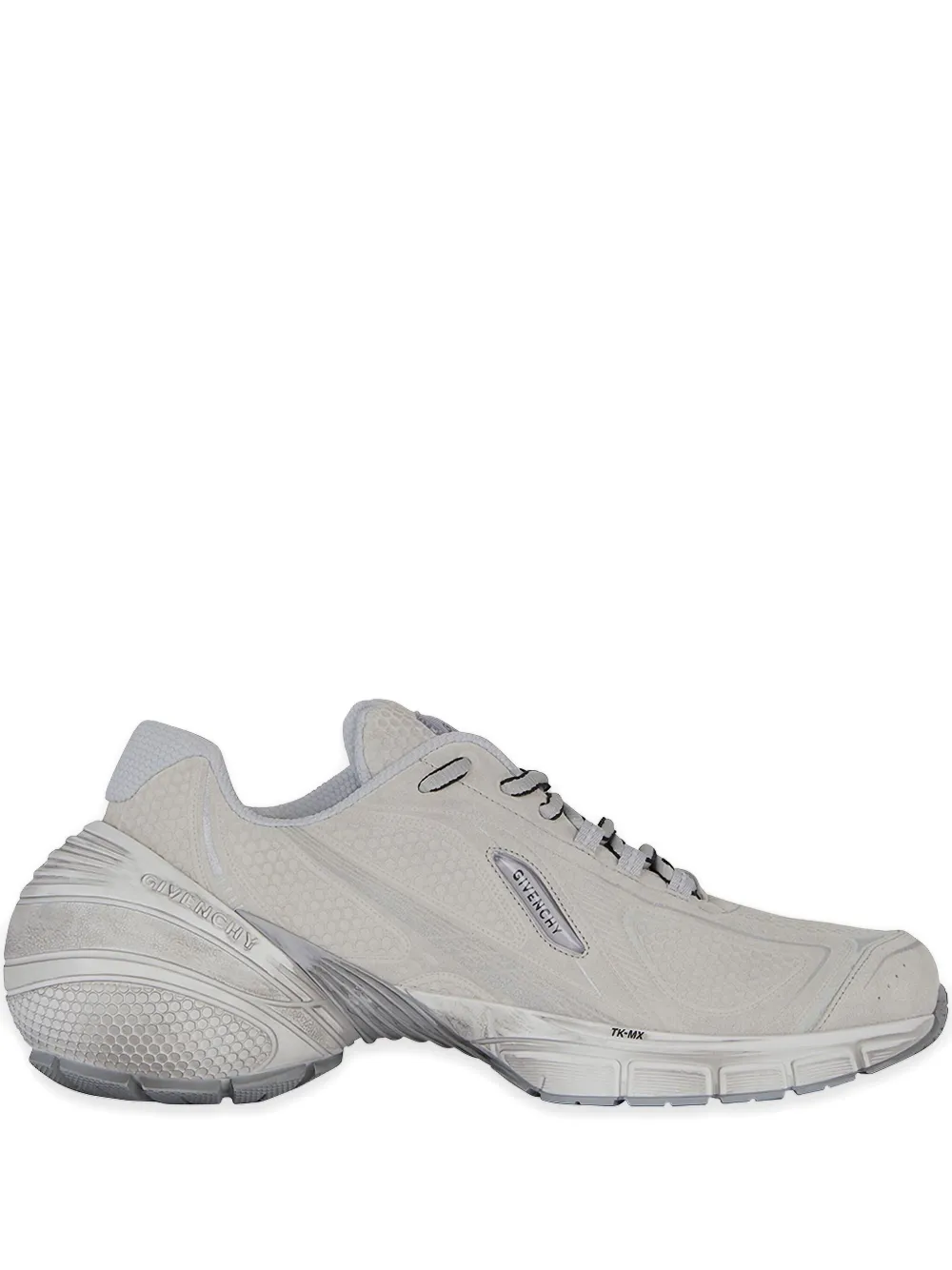 Givenchy TK-MX suede low-top sneakers | Grey | Image 1