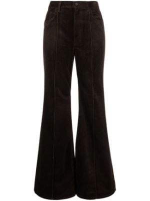 Nili Lotan Corette pinstripe-pattern Bootcut Trousers - Farfetch
