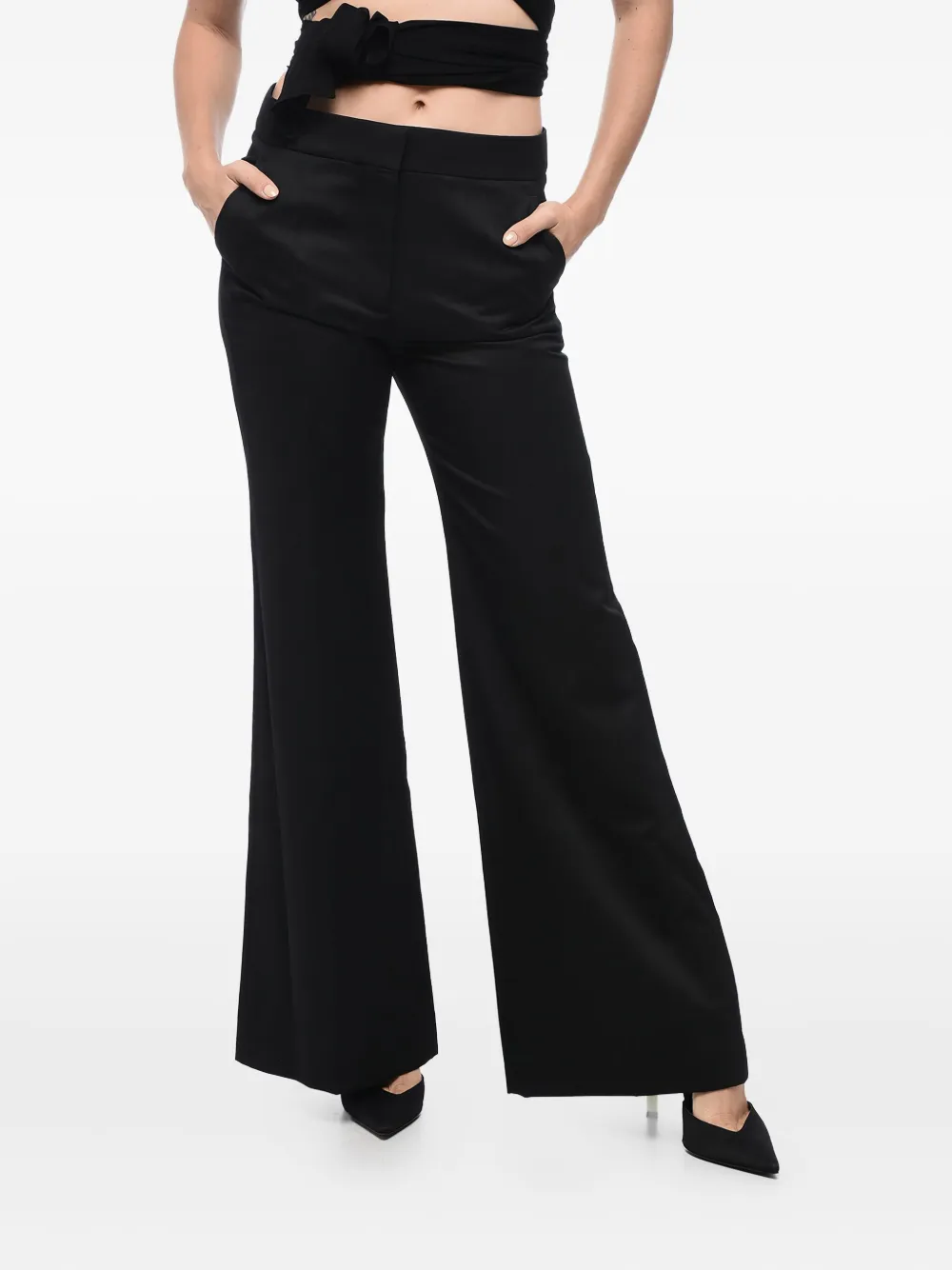 Givenchy Flared broek Zwart