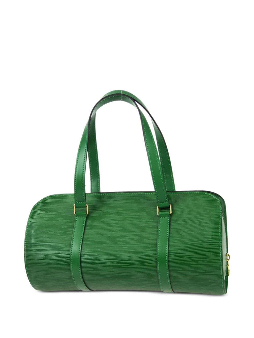 Louis Vuitton 1995 Green Epi Soufflot Barrel Bag · INTO