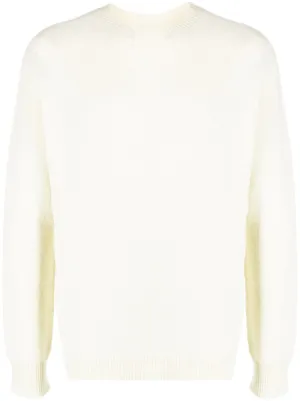 Jil Sander クルーネック セーター | ホワイト | FARFETCH JP