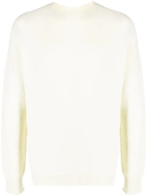 Jil Sander suéter de cachemira con cuello redondo