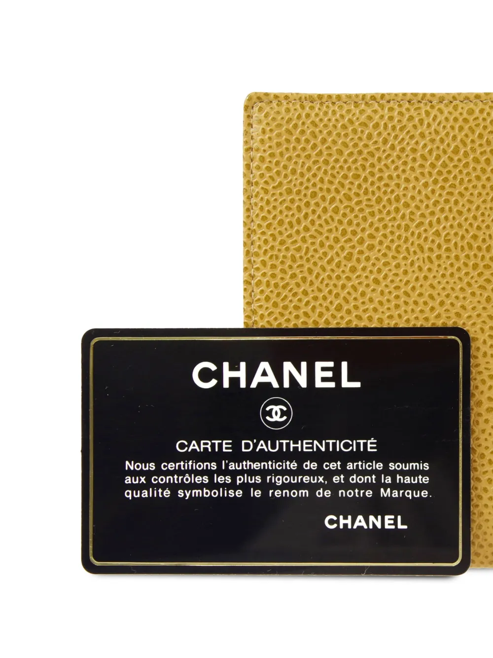 Cheap CHANEL 2000 CC stitch long bifold wallet Women