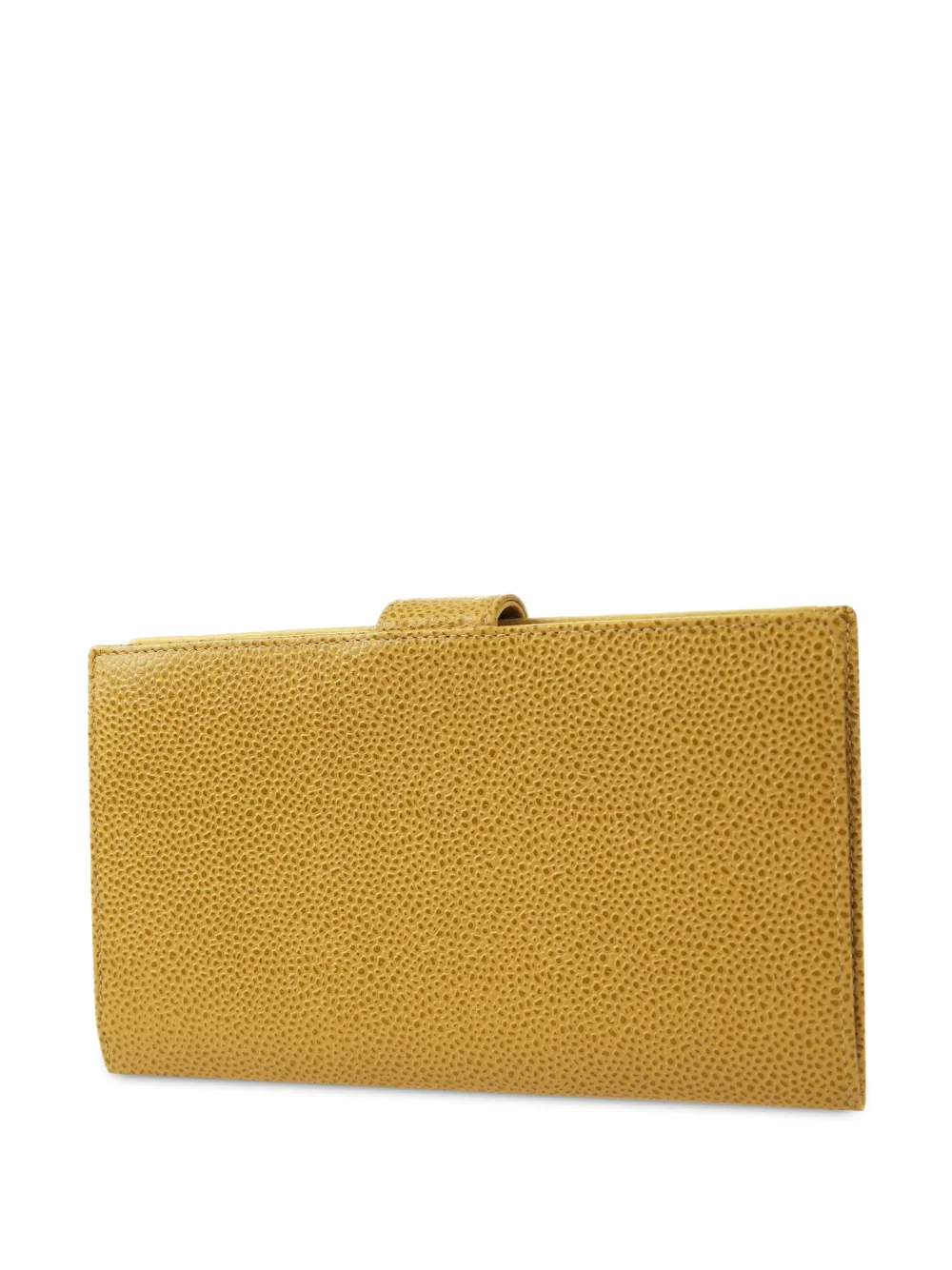 Cheap CHANEL 2000 CC stitch long bifold wallet Women