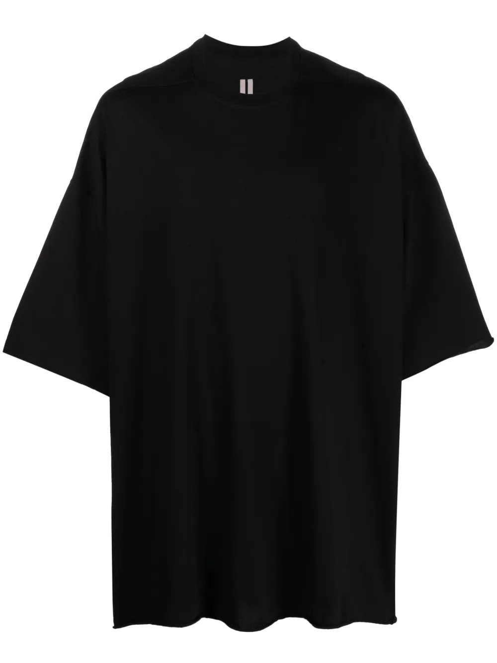 Rick Owens T-shirt van biologisch katoen Zwart