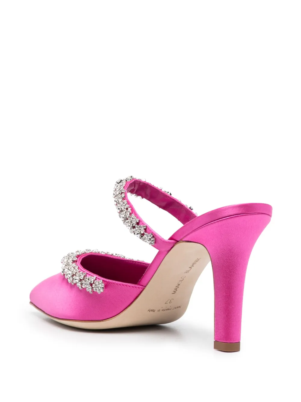 Manolo Blahnik Women's Heel Shoes In Pink