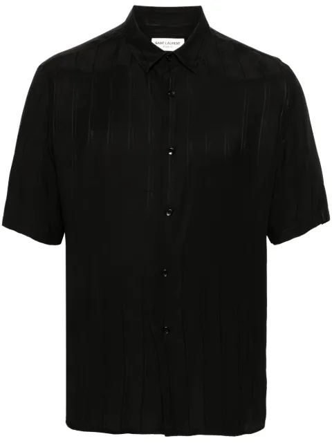 Saint Laurent Cassandre striped shirt