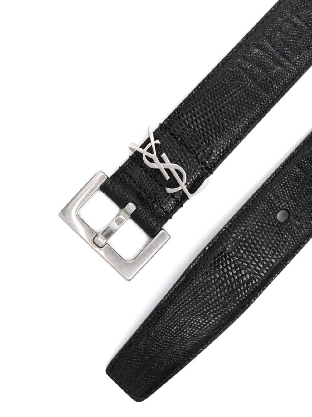 Saint Laurent Cassandre belt - Black