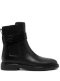 Tory Burch 35mm Double T Chelsea boots - Black