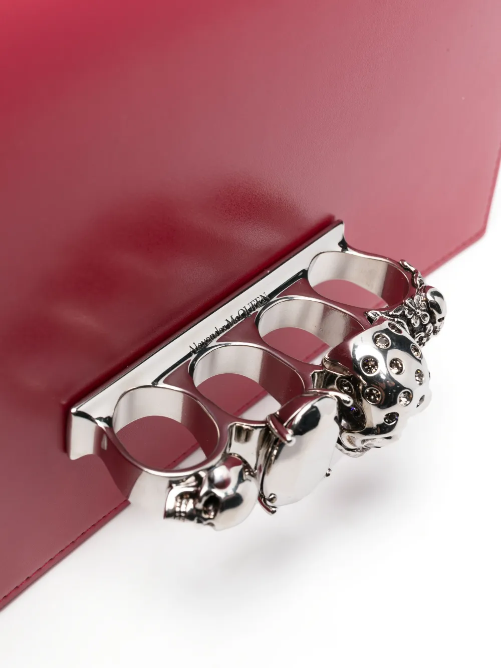 The Biker Jewelled leather crossbody bag