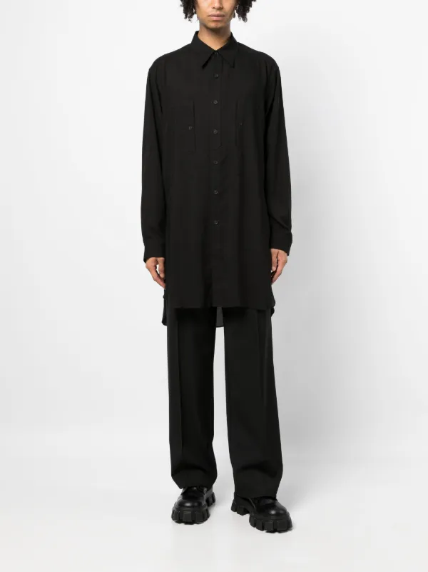33 Yohji Yamamoto ブラック 長袖シャツ M 17312393_35998267_600.jpg