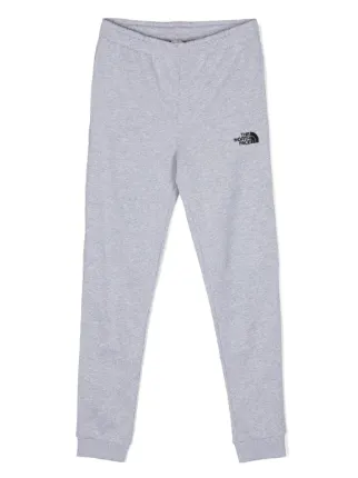 The North Face Kids logo-print Track Pants | Grey | FARFETCH ID