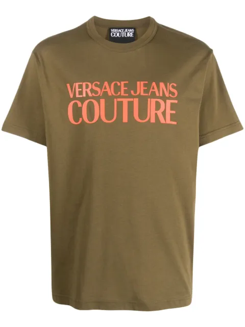 Versace Jeans Couture logo-print cotton T-shirt