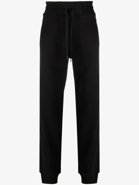 Versace Jeans Couture pants con franja del logo