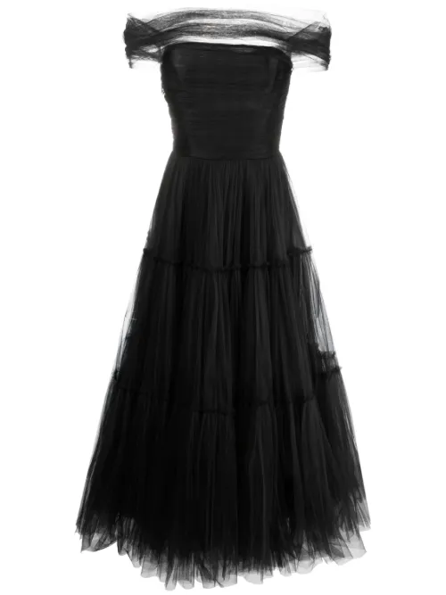 Robe longue à épaules dénudées - Ana Radu - Modalova