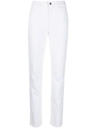 EMPORIO ARMANI ホワイト ストレートデニム Emporio Armani ストレートジーンズ | ホワイト | FARFETCH JP