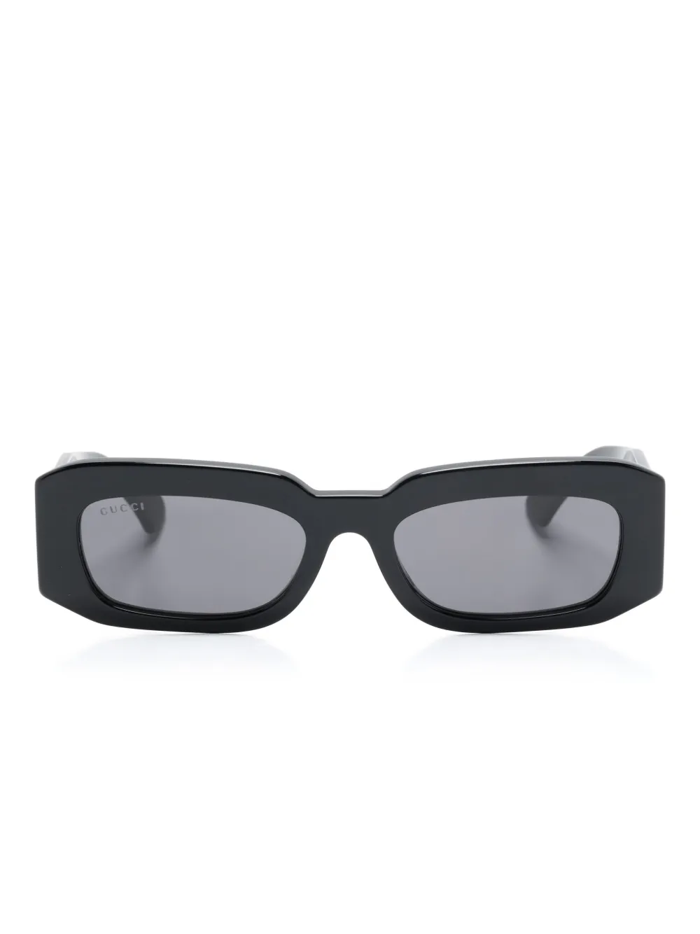 Gucci Eyewear lentes de sol con armazón rectangular | negro | Image 1