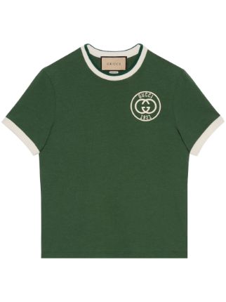 Gucci Interlocking G Cotton T-shirt - Farfetch