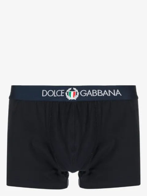 Dolce & Gabbana boxer en coton à logo imprimé