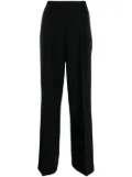 Michael Michael Kors high-waisted tailored-cut trousers - Black