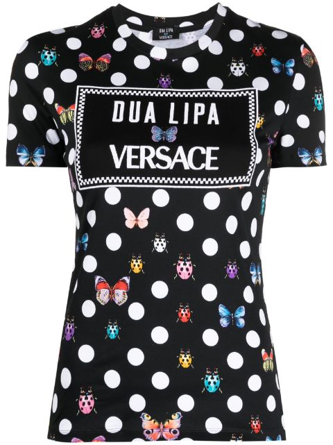 Versace x Dua Lipa Butterflies T-shirt