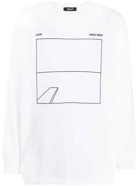 Undercover playera con logo estampado 