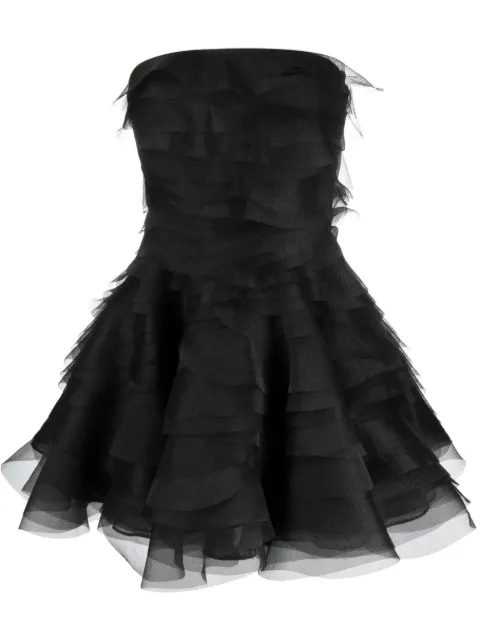 Ana Radu ruffled organza minidress