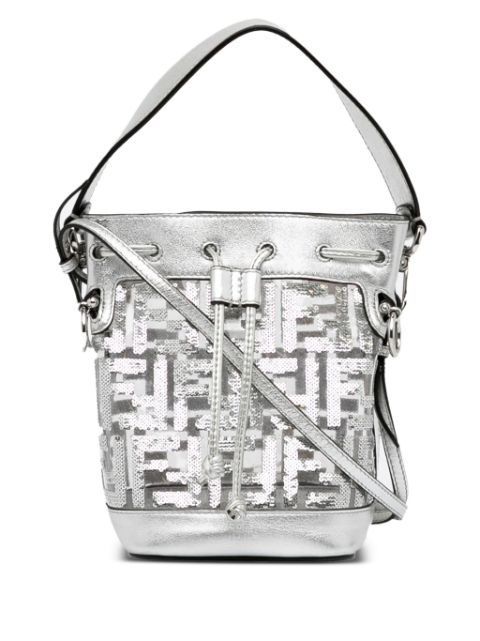 Fendi Pre-Owned - mini Mon Tresor sequin bucket bag