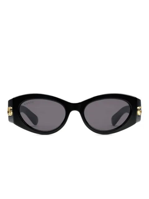 Gucci Eyewear logo-plaque cat-eye sunglasses