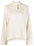 DESTREE Paavo button-placket shirt - Neutrals