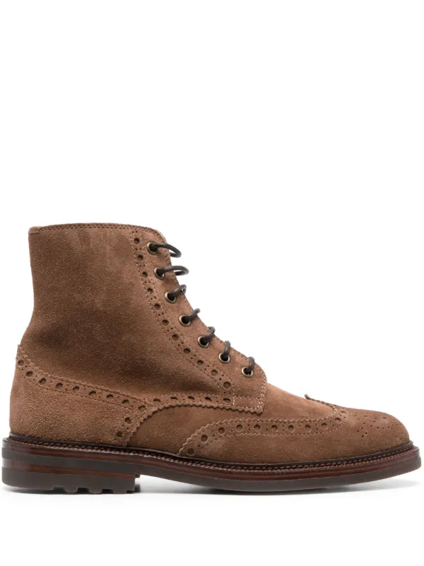 Brunello Cucinelli Stivaletti Con Dettaglio Brogue Farfetch