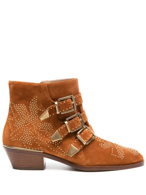 Chloé 50mm suede Chelsea boots 