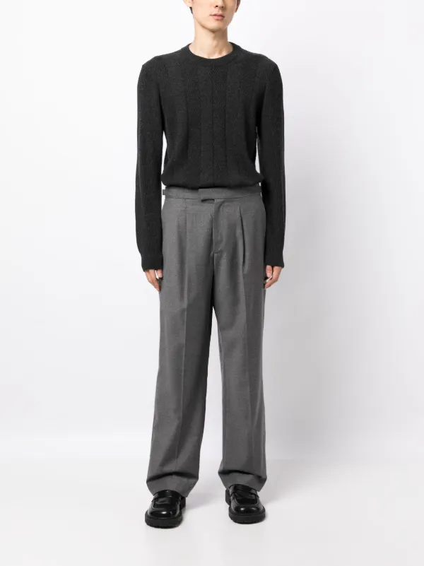 dunhill グレー クルーネックセーター Dunhill クルーネック セーター | グレー | FARFETCH JP
