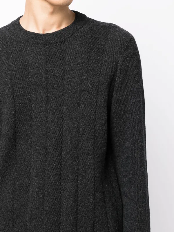 dunhill グレー クルーネックセーター Dunhill クルーネック セーター | グレー | FARFETCH JP