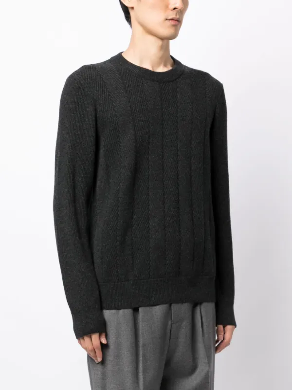 dunhill グレー クルーネックセーター Dunhill クルーネック セーター | グレー | FARFETCH JP
