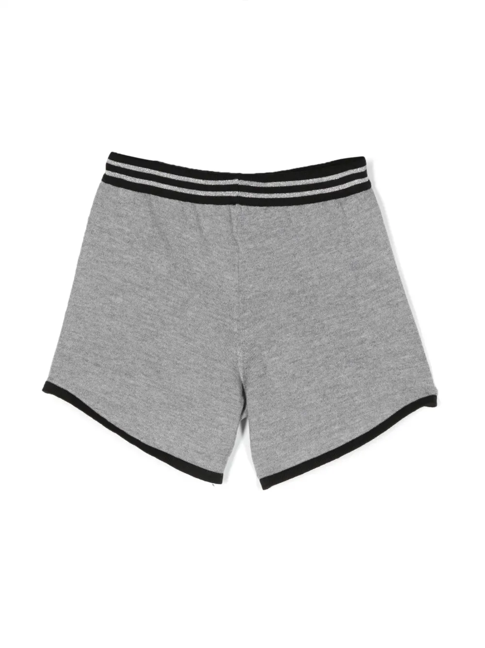 Image 2 of Balmain Kids 로고 프린트 울 반바지