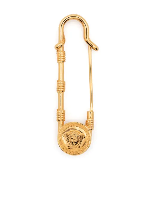 Broche Safety-Pin Medusa - Versace - Modalova