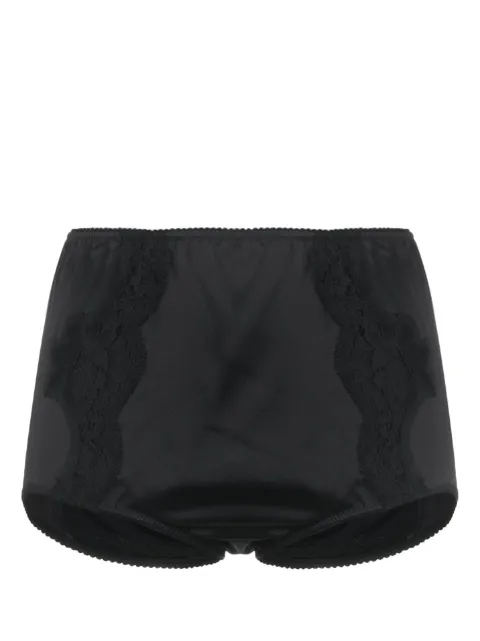 Dolce & Gabbana lace-detail zipped briefs