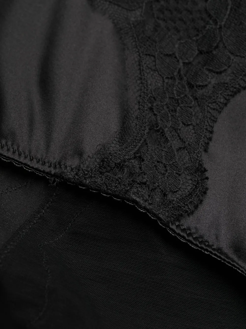 lace-detail zipped briefs