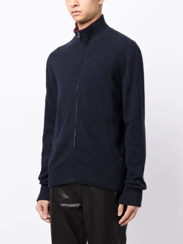 GUCCI ストライプ ジップアップニット 中古・古着通販】GUCCI (グッチ) GG & ストライプニットセーター