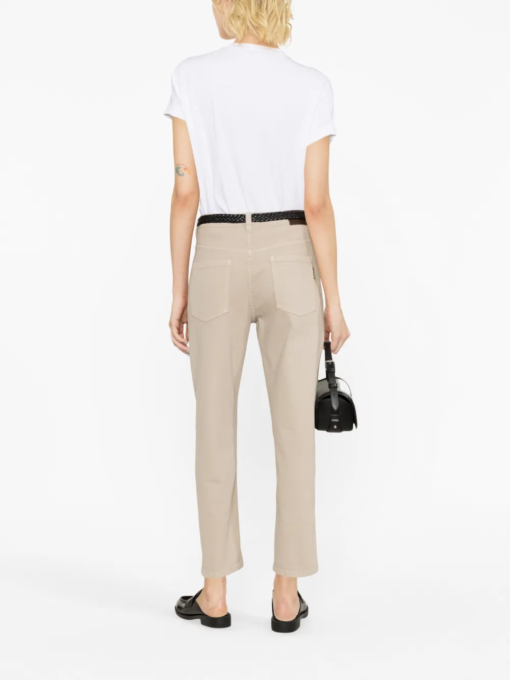 Brunello Cucinelli Monili Chain-detail T-shirt In White