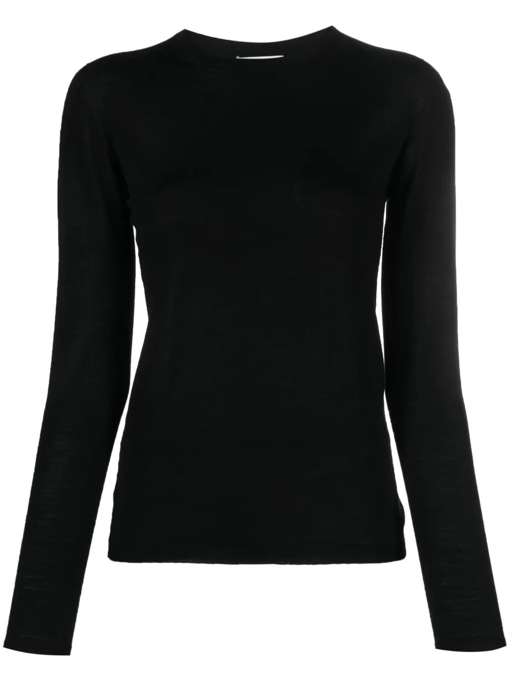 Max Mara Trui met ronde hals Zwart