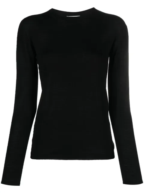 Max Mara crew-neck virgin wool jumper